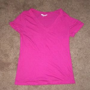 Pink Forever 21 V-neck